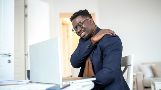 A Person Having Shoulder Pain