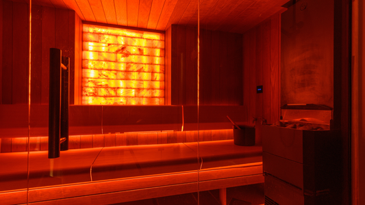 Inside An Infrared Sauna