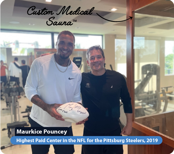 medical saunas with maurkice pouncey - 01