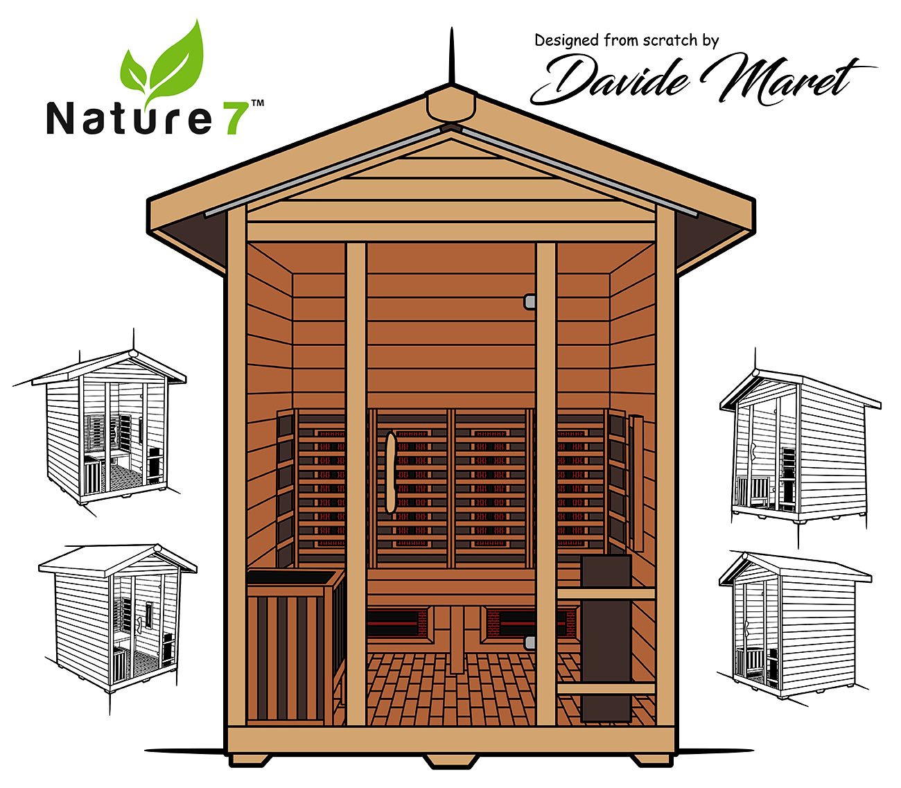 Medical nature 7 medical Sauna Features